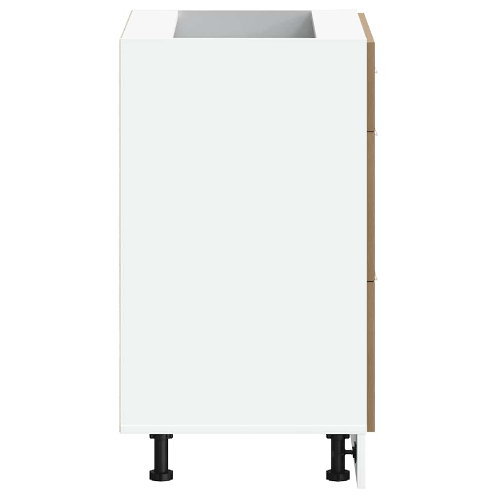 vidaXL Base da Cucina “Lyon” Rovere Artigianale Legno Multistrato