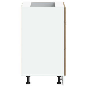 vidaXL Base da Cucina “Lyon” Rovere Artigianale Legno Multistrato