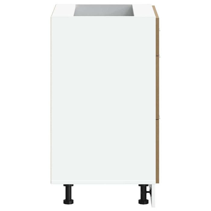 vidaXL Base da Cucina “Lyon” Rovere Artigianale Legno Multistrato