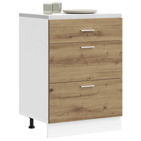 Base da Cucina-Mobile Base da Cucina ¡°Lyon¡± Rovere Artigianale Legno Multistrato