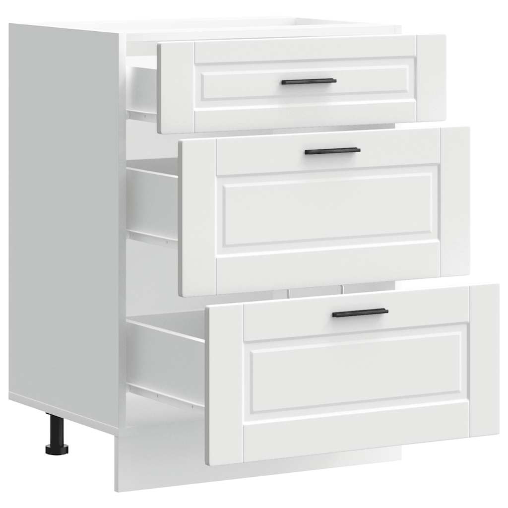 Base da Cucina-Mobile Base da Cucina Porto Bianco in Legno Multistrato 283448