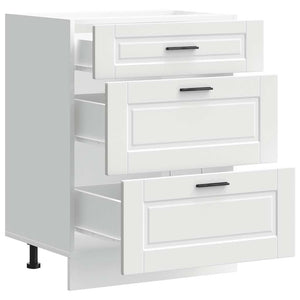 Base da Cucina-Mobile Base da Cucina Porto Bianco in Legno Multistrato 283448