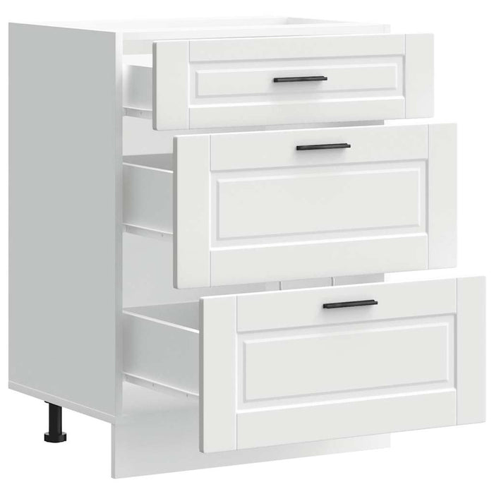 Base da Cucina-Mobile Base da Cucina Porto Bianco in Legno Multistrato 283448