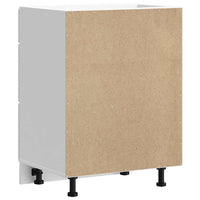 Mobiletto da cucina "Porto" Bianco lucido in legno ingegnerizzato 854261