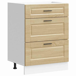 Base da Cucina-Mobile Base da Cucina Porto Rovere Sonoma in Legno Multistrato 387719