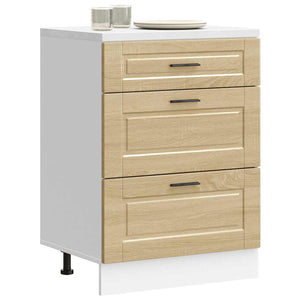 Base da Cucina Porto Rovere Sonoma in Legno Multistrato 854262