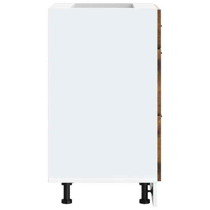 vidaXL Base da Cucina Porto Rovere Fumo in Legno Multistrato
