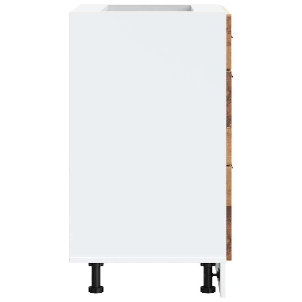 vidaXL Base da Cucina Porto Legno Antico in Legno Multistrato