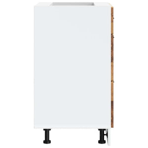 vidaXL Base da Cucina Porto Legno Antico in Legno Multistrato