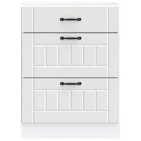 Base da Cucina Lucca Bianco in Legno Multistrato 854269