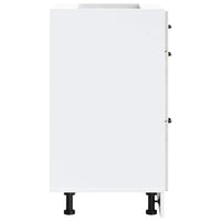 Base da Cucina Lucca Grigio Cemento in Legno Multistrato 854273