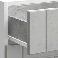 Base da Cucina Lucca Grigio Cemento in Legno Multistrato 854273