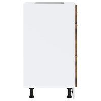 Base da Cucina Lucca Rovere Fumo in Legno Multistrato 854274