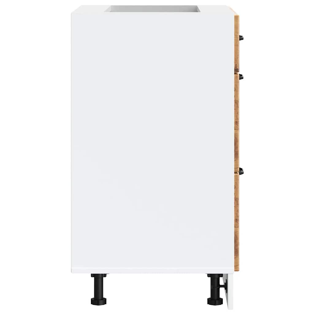 Base da Cucina Lucca Legno Antico in Legno Multistrato