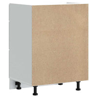 Base da Cucina Kalmar Bianco in Legno Multistrato 854279