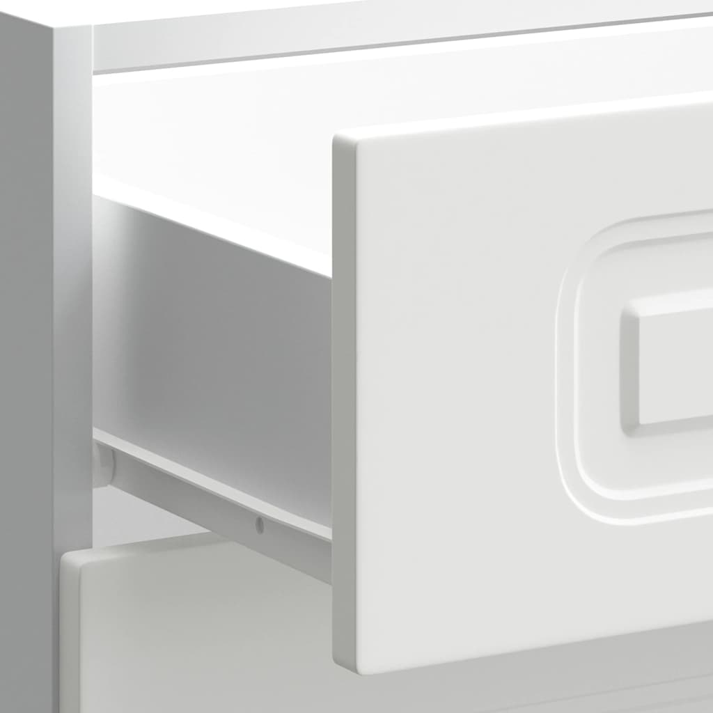 Base da Cucina Kalmar Bianco in Legno Multistrato 854279