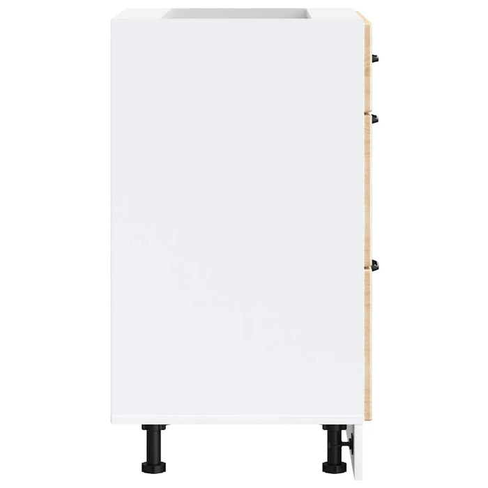 Base da Cucina-Mobile Base da Cucina Kalmar Rovere Sonoma in Legno Multistrato 596352