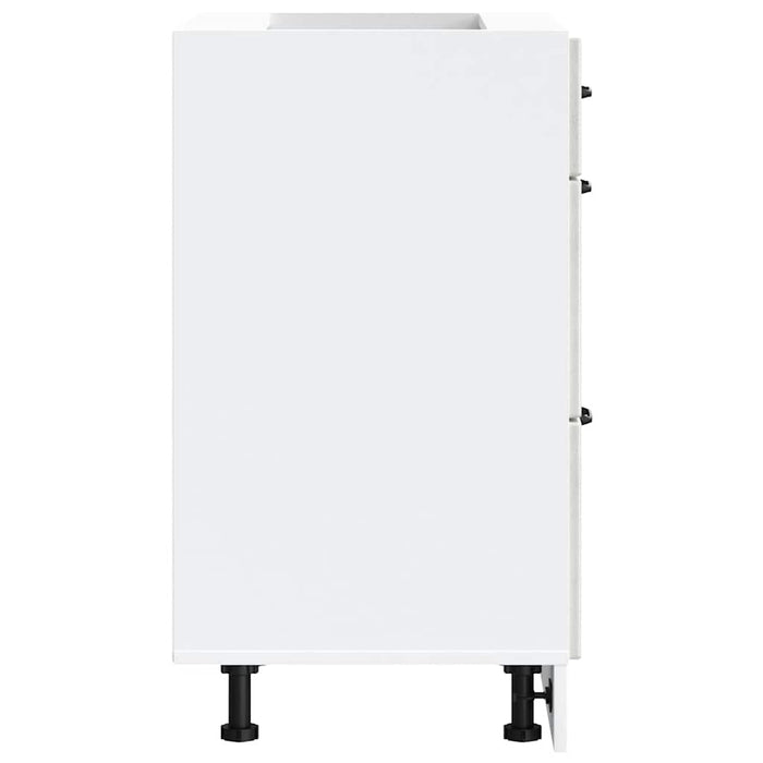 Base da Cucina-Mobile Base da Cucina Kalmar Grigio Cemento in Legno Multistrato 138217