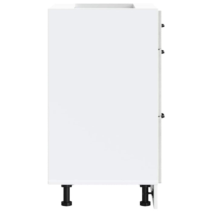 Base da Cucina Kalmar Grigio Cemento in Legno Multistrato 854283