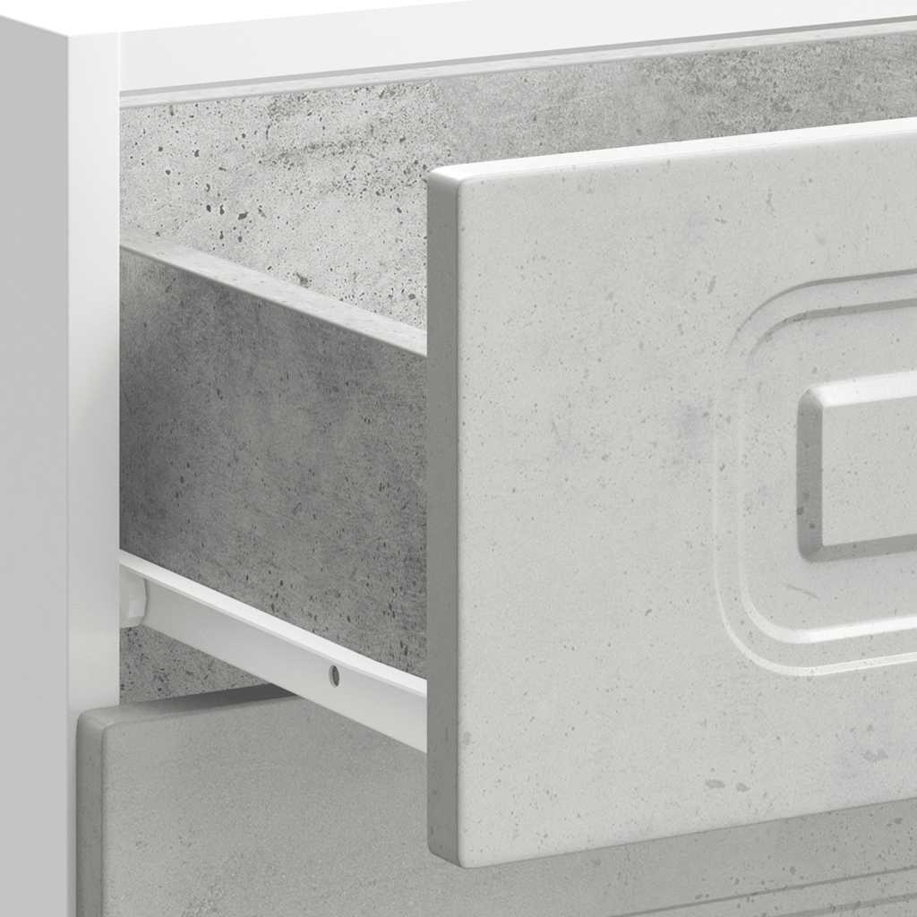 Base da Cucina Kalmar Grigio Cemento in Legno Multistrato 854283