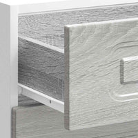 Base da Cucina-Mobile Base da Cucina Kalmar Grigio Sonoma in Legno Multistrato 155123