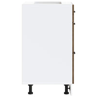 Base da Cucina Kalmar Rovere Marrone in Legno Multistrato 854286