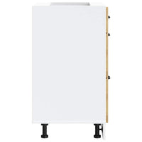 Base da Cucina Kalmar Rovere Artigianale in Legno Multistrato 854288