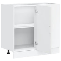 Mobile Base Lavello “Lyon” Bianco in Legno Multistrato 854289