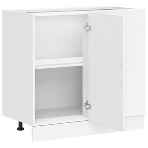 Mobile Base Lavello “Lyon” Bianco in Legno Multistrato 854289