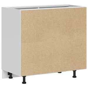 Mobile Base Lavello “Lyon” Bianco in Legno Multistrato 854289