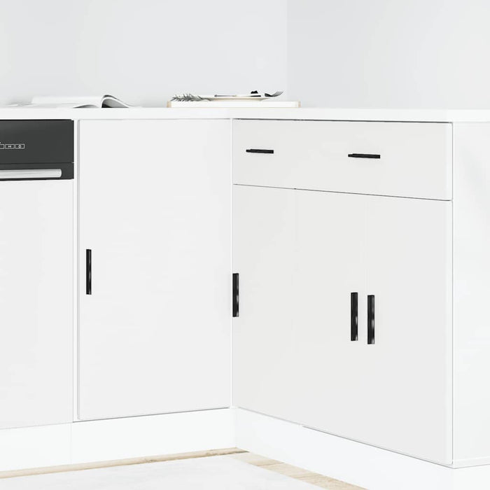 Mobile Base Lavello “Lyon” Bianco in Legno Multistrato 854289