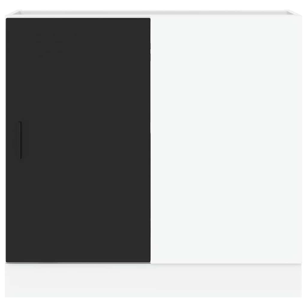 Mobile Base Lavello “Lyon” Nero in Legno Multistrato 854290