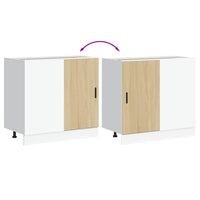 vidaXL Mobile Base Lavello “Lyon” Rovere Sonoma in Legno Multistrato