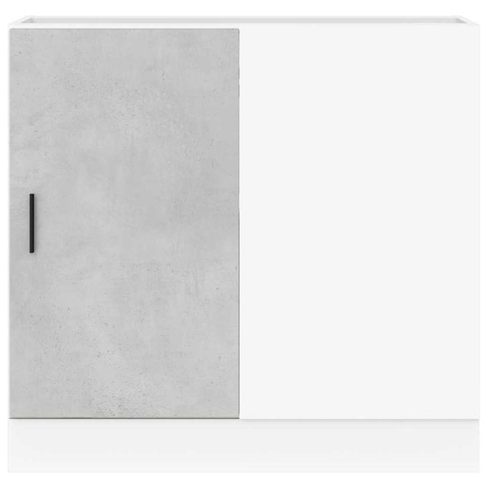 Mobile Base Lavello “Lyon” Grigio Cemento in Legno Multistrato 854292