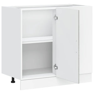 Mobile Base Lavello "Lyon"-Armadietto da bagno Grigio Cemento in Legno Multistrato