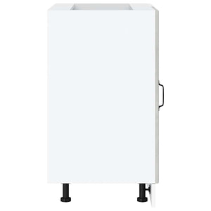 vidaXL Mobile Base Lavello “Lyon” Grigio Cemento in Legno Multistrato