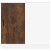 Mobile Base Lavello “Lyon” Rovere Fumo in Legno Multistrato 854293