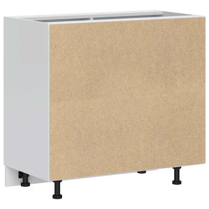 Mobile Base Lavello “Lyon” Rovere Fumo in Legno Multistrato 854293