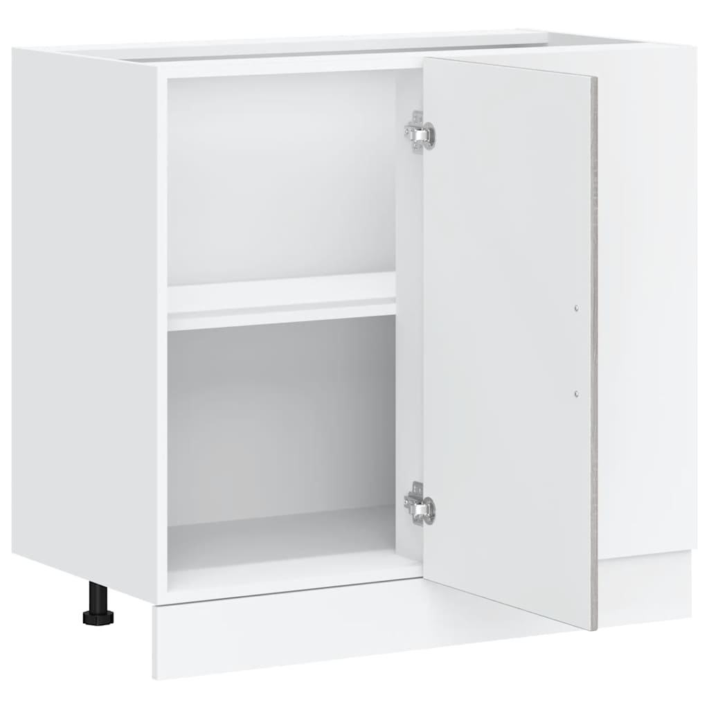 Mobile base da cucina Lyon Grigio Sonoma in Legno Multistrato