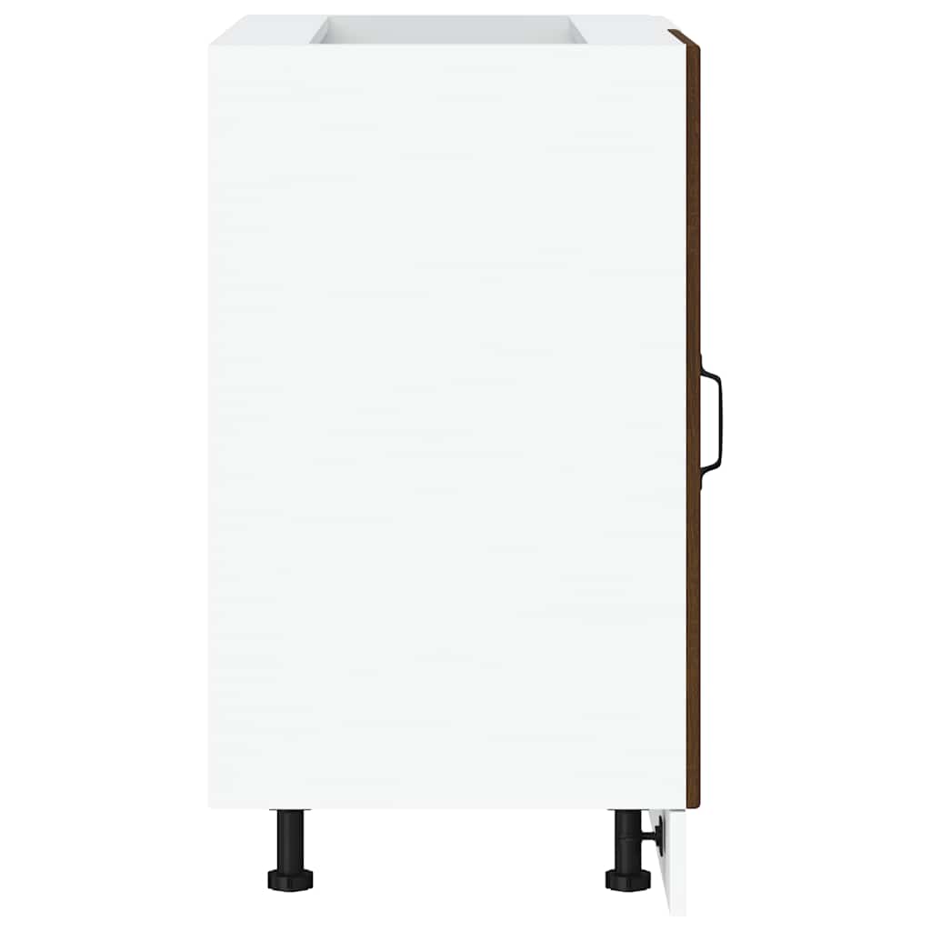 Mobile Base Lavello “Lyon” Rovere Marrone in Legno Multistrato 854295