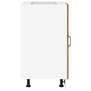 Mobile Base Lavello “Lyon” Legno Antico in Legno Multistrato 854296