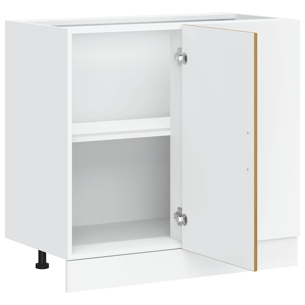 Mobile Base Lavello "Lyon"-Armadietto da bagno Rovere Artigianale