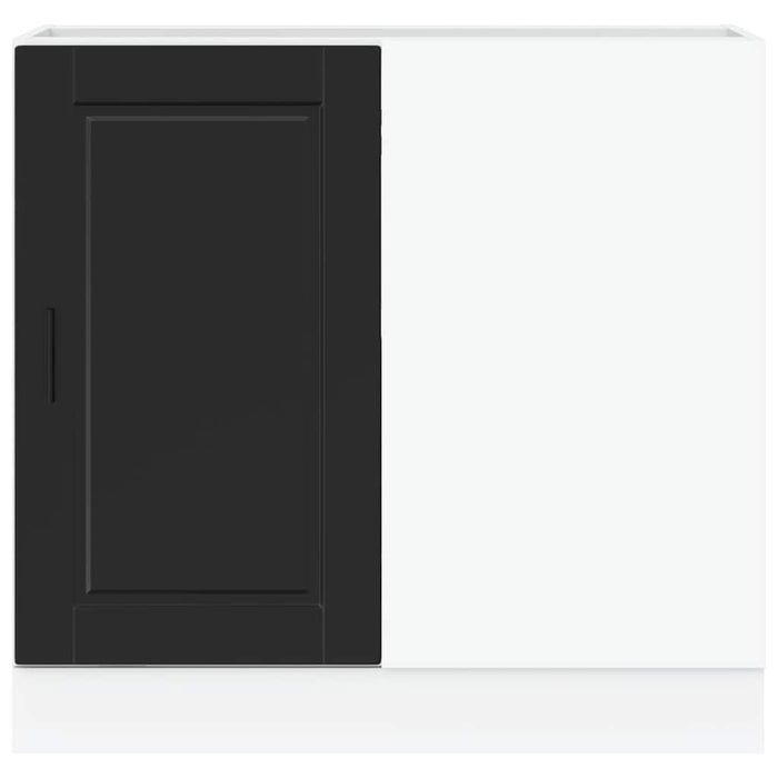 Mobiletto da cucina "Porto" nero in legno ingegnerizzato 854299