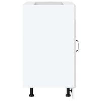 Mobiletto da cucina "Porto" Bianco lucido in legno ingegnerizzato 854300