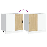 Base da Cucina-Mobile Base da Cucina Porto Rovere Sonoma in Legno Multistrato 421438