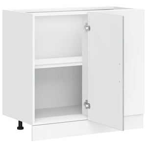 vidaXL Base da Cucina Porto Grigio Cemento in Legno Multistrato