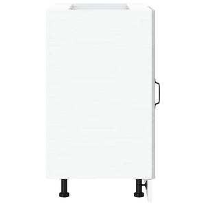 vidaXL Base da Cucina Porto Grigio Cemento in Legno Multistrato