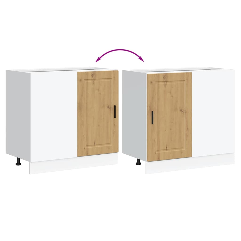 Base da Cucina Porto Rovere Artigianale Legno Multistrato 854307