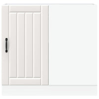 Mobile Base Lavello Lucca Bianco in Legno Multistrato 854308