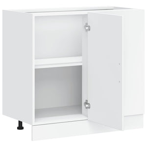Mobile Base Lavello Lucca Bianco in Legno Multistrato 854308
